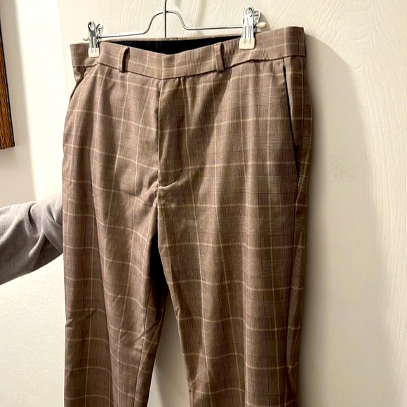 Plaid slack pant - Picture 3 of 3